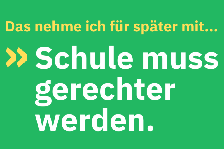 Schülerfeedback zum Corona-Schuljahr